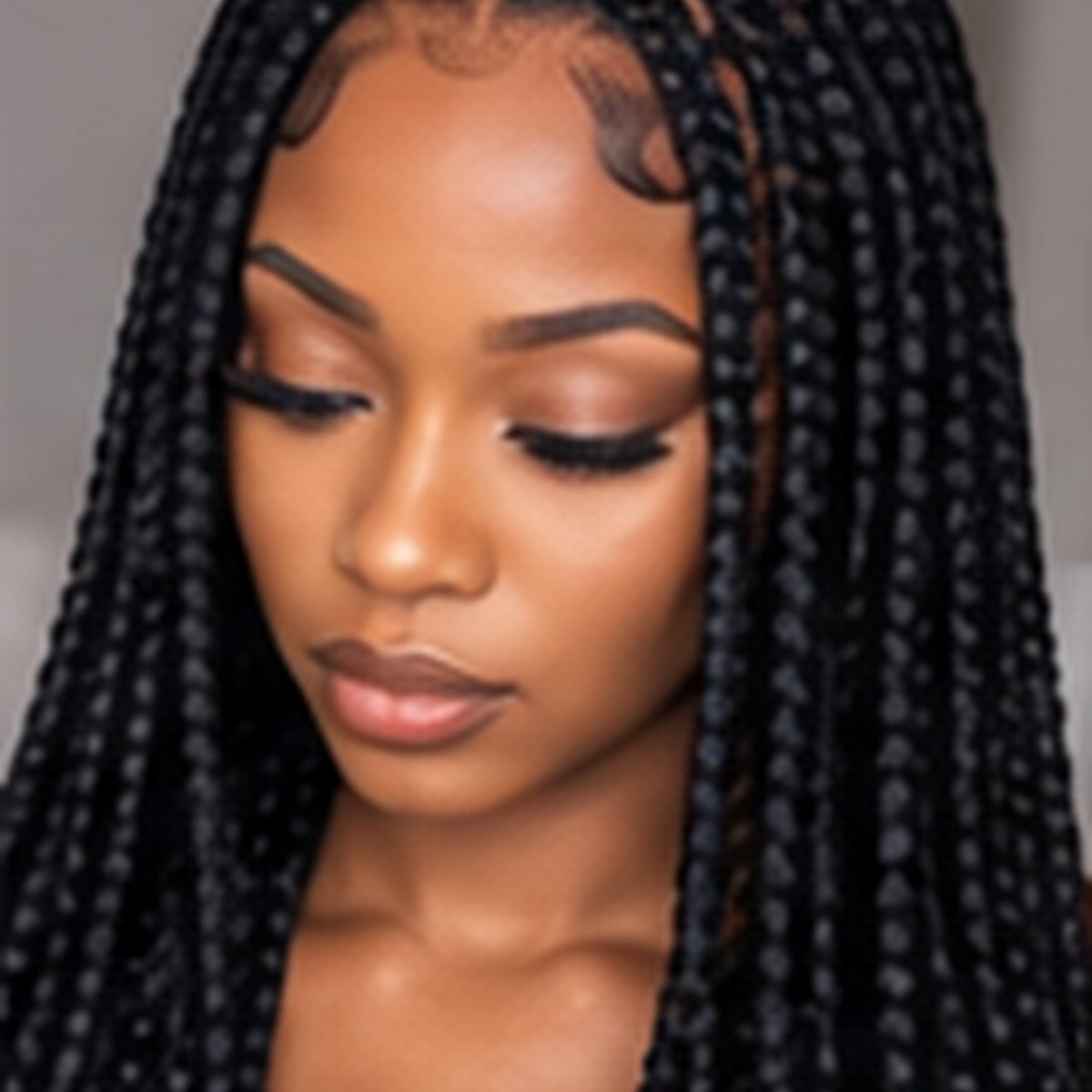 Box Braids (Mid Back) — Extra Small